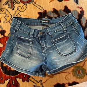 Girls jean shorts